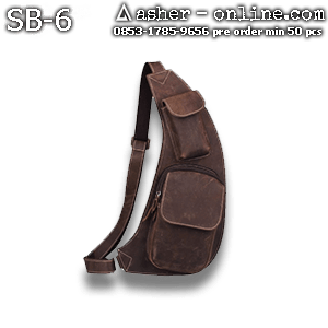sling bag kulit imitasi