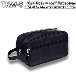 tas kosmetik hitam
