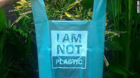 Tas plastik 2017, tas plastik yang bukan dari plastik. Kok bisa ???