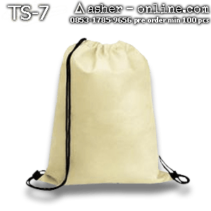 Tas Serut Kanvas Grey – Rp.28rb – TS7
