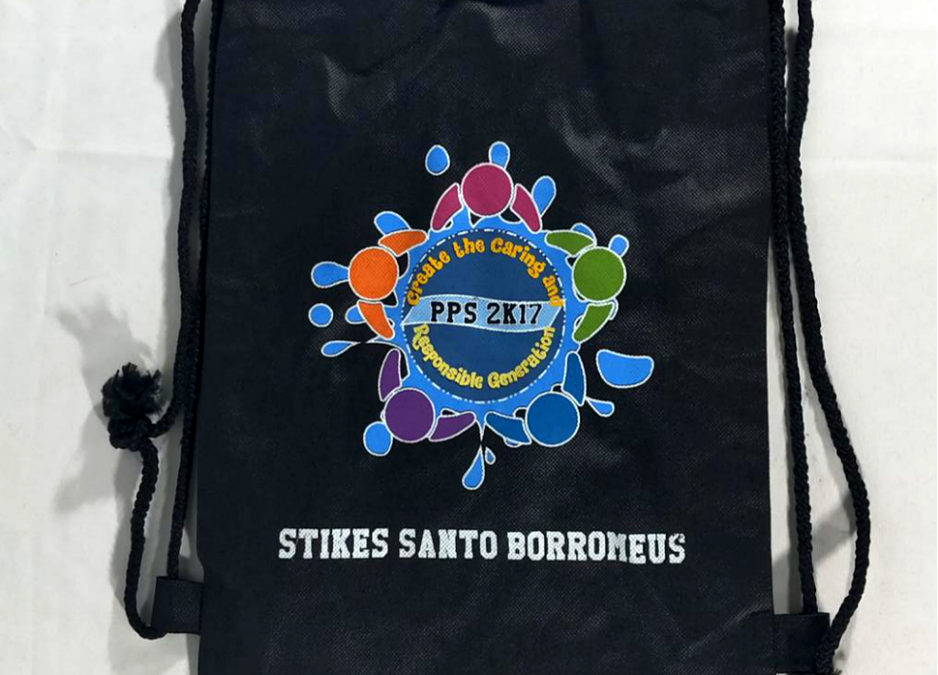 Drawstring bag spunbond