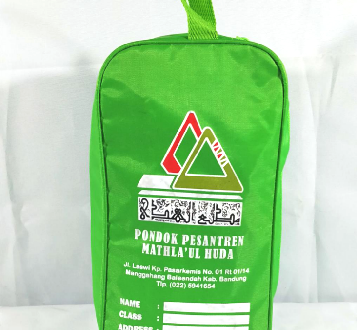 Tas sandal custom sablon