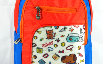 Tas ransel sekolah printing