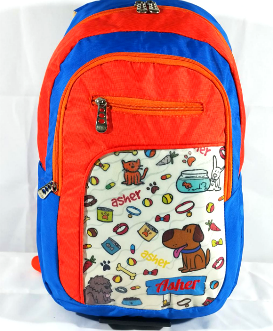 Tas ransel sekolah printing