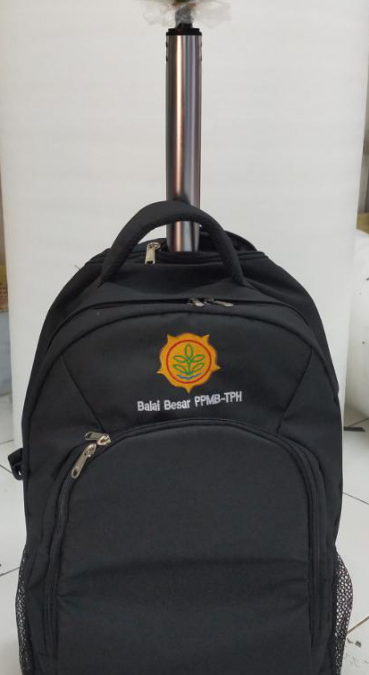 Ransel troli custom bordir 2
