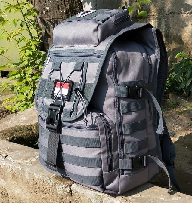 Reportase produksi Tas ransel pria terbaik  dari bapak Arif jakarta barat