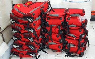 Reportase Tas Ransel Troli Produksi