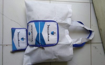 Reportase produksi tas jinjing custom dari Ibu susy semarang