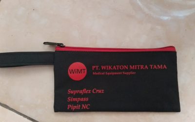 Reportase produksi tas dompet retsleting murah dari ibu dina jakarta