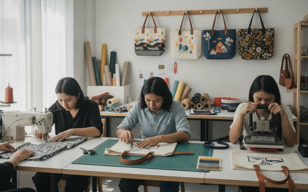 Jaminan Kualitas dan Desain Eksklusif: Rahasia Sukses Pembuatan Tas Custom Terbaik untuk Branding Anda di Bandung