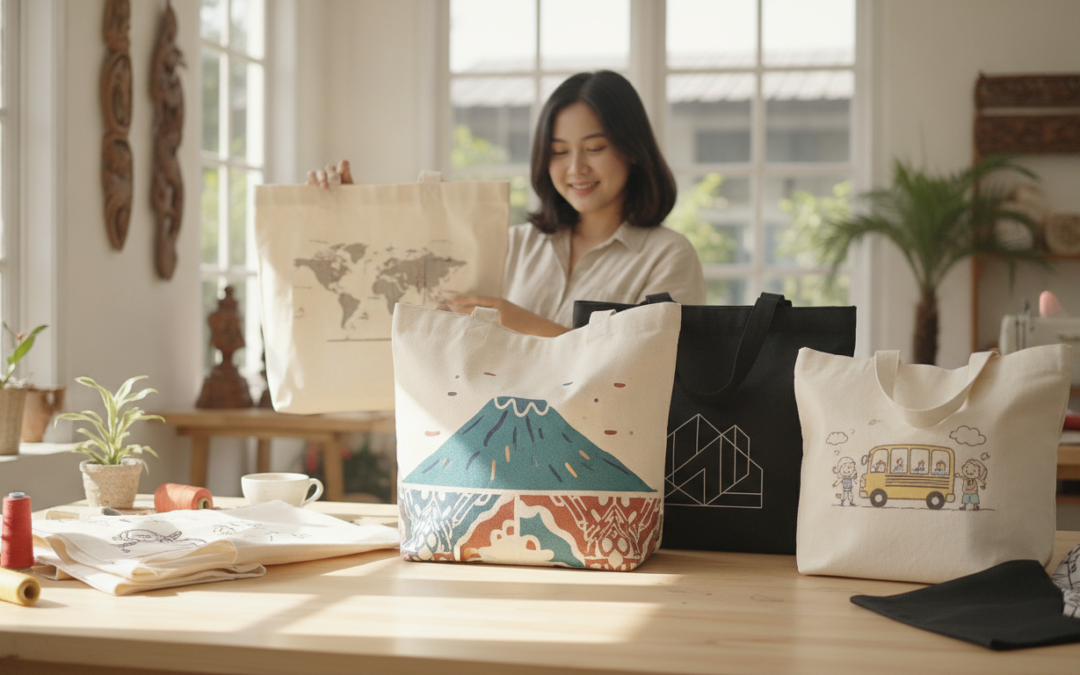 Tote Bag Custom Bandung: Solusi Branding & Gaya Terdepan untuk Bisnis, Sekolah, dan Event Anda!