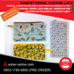 Pouch Besar 4 dompet lucu murah
