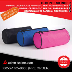 Dompet Bulat 2 dompet silinder