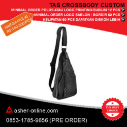 Tas Crossbody 2 tas crossbody hitam