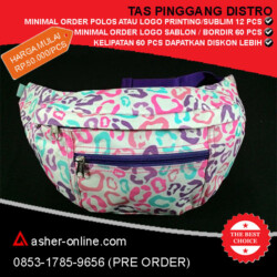 Tas Pinggang 5 tas pinggang distro