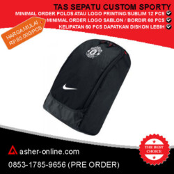 Tas Sepatu 3 tas sepatu hitam